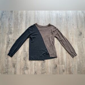 Maude Casual Brown / Black Wool Sweater